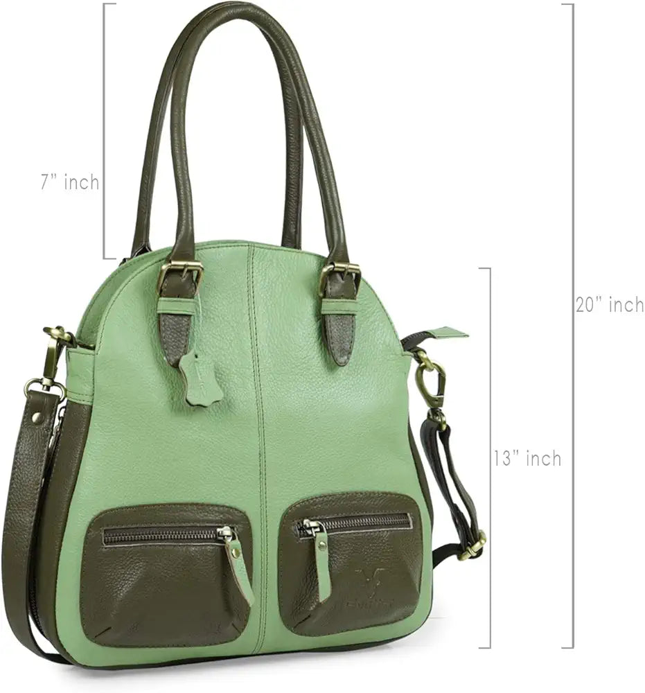 Goatter Genuine Leather Women's Tote Handbag,[GOT-G-1] 