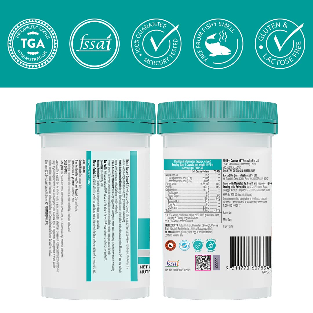 Swisse Fish Oil Omega 3