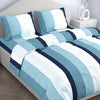Haus & Kinder Cotton Queen Size Bedsheet for Double Bed (90 X 100 Inches) with 2 Pillow Covers | 186 TC Bed Sheet