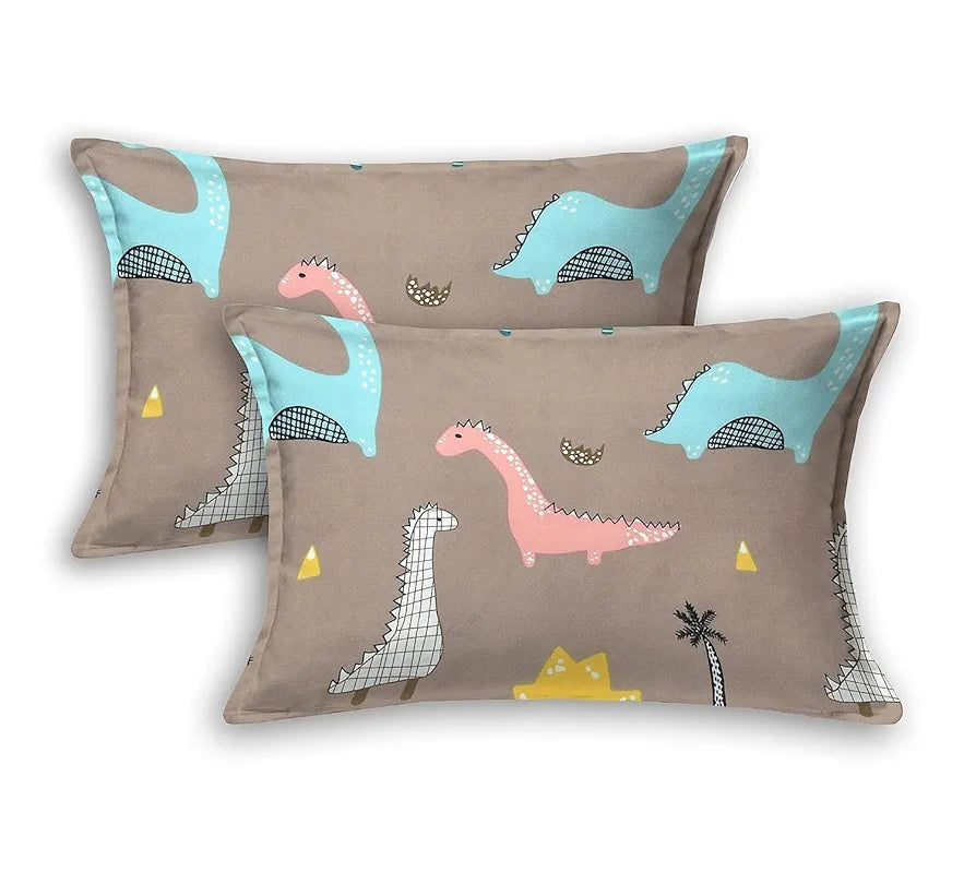 Fresh From Loom Bedsheet for Kids with 2 Pillow Cover Soft Skin Friendly Anti Fade 144 TC Rosy