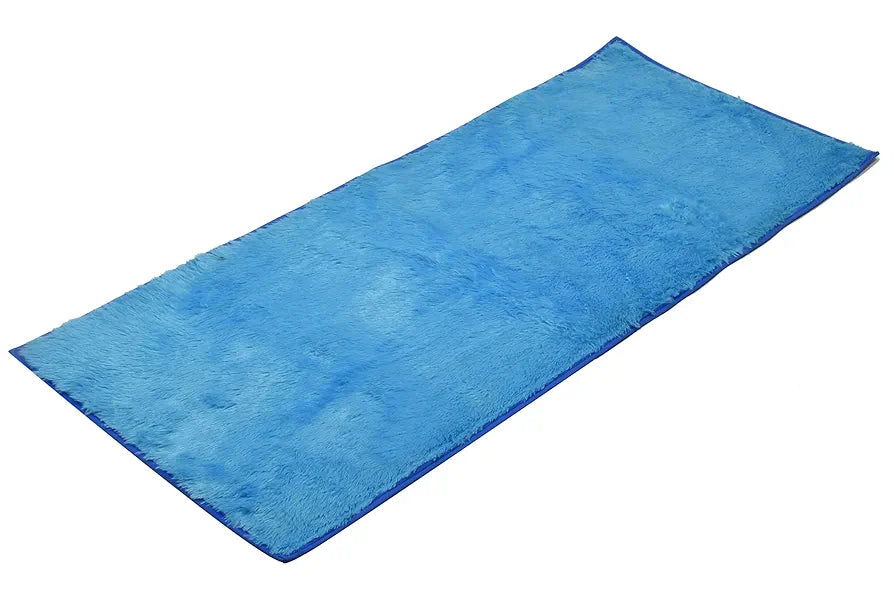 Kuber Industries Velvet Bedside Runner Home Floor Décor Rugs For Living Dinning Office Bedroom