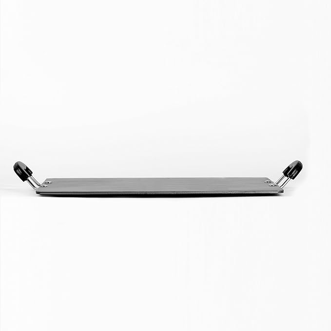 Sumeet Nonstick Rectangle Pathri Tawa (33 X 28 cm| Silver| 4mm| Small)