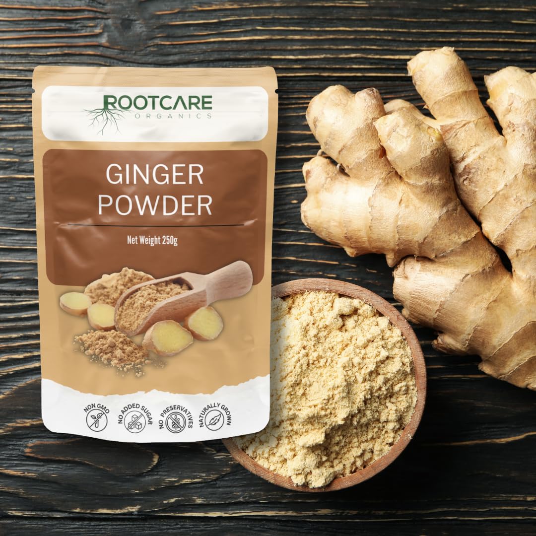 Rootcare Organics Dry Ginger Powder - 250 gms