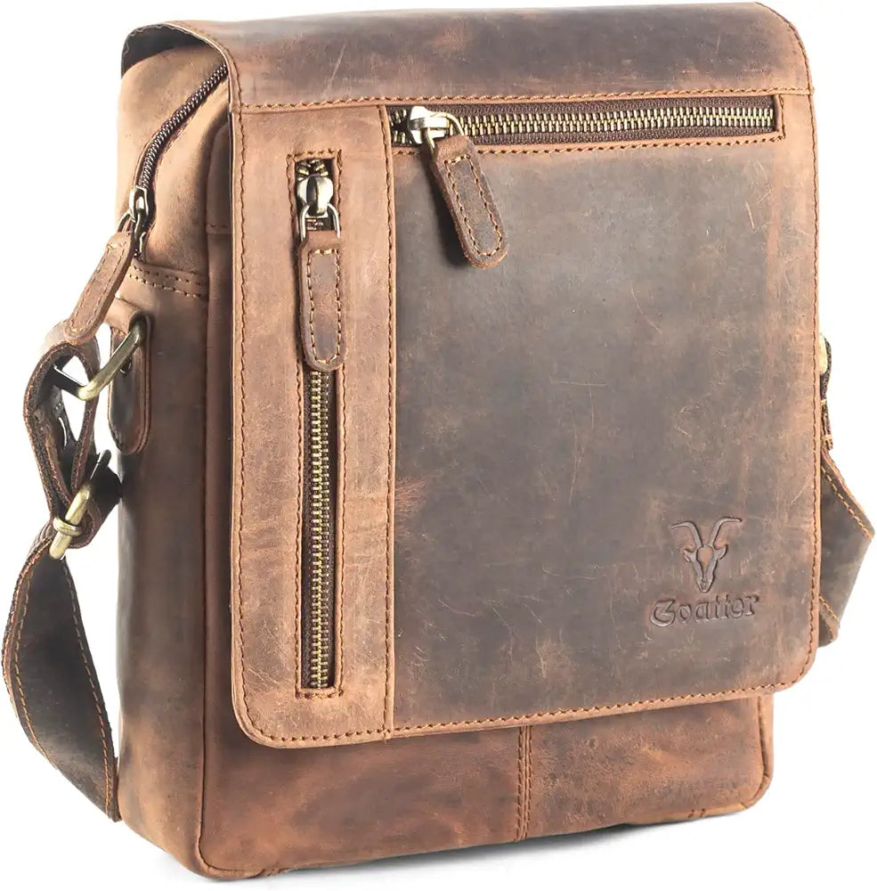 Goatter Genuine Leather Multi Pocket 10