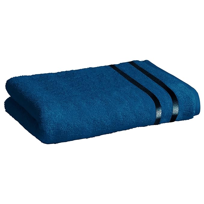 Story@Home Cotton Towel for Bath Ultra Soft Towel, Quick Dry Navy Blue Colour