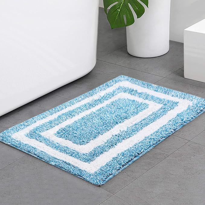 The Home Talk Cotton Morocco Door Mat Water Absorbent Runners Designer Bath Mats