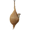 Webelkart Webel-kat Designer Balcony Cage and Garden Premium Hanging Coir Bird Nest for Small Birds