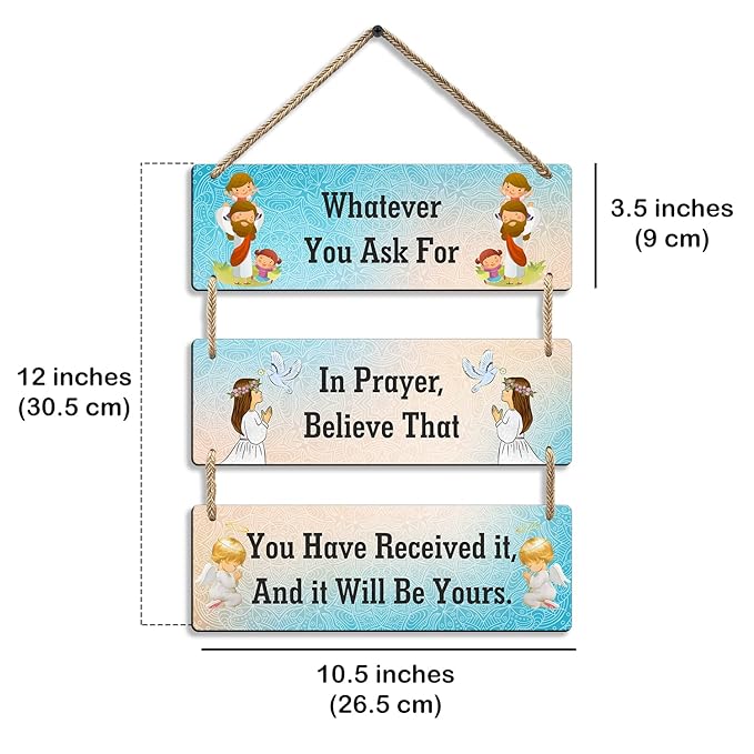 Sehaz Artworks Jesus Wooden Wall Hangings for Home Decoration Home Decor Christian-3-0035