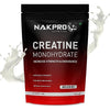 Nakpro Micronized Creatine Monohydrate Unflavoured - 450 gms