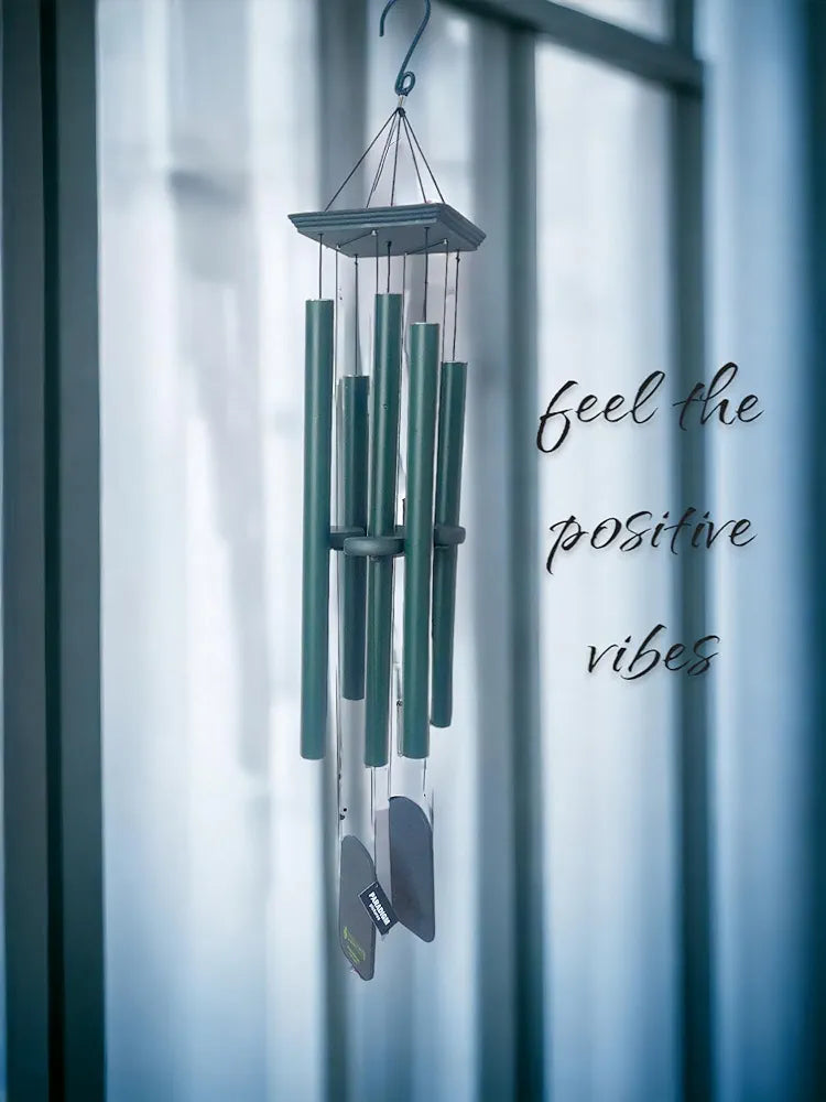 Paradigm Pictures 30.5 inch Big Wind Chimes Black