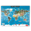 Nesta Toys Floor Puzzle & Game World Map Jigsaw Puzzle