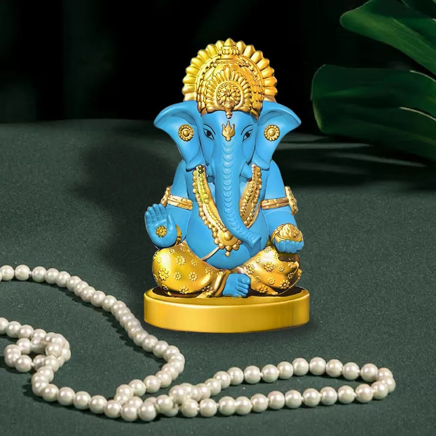 Jd Fresh Ganesh Idol for Home - Blue