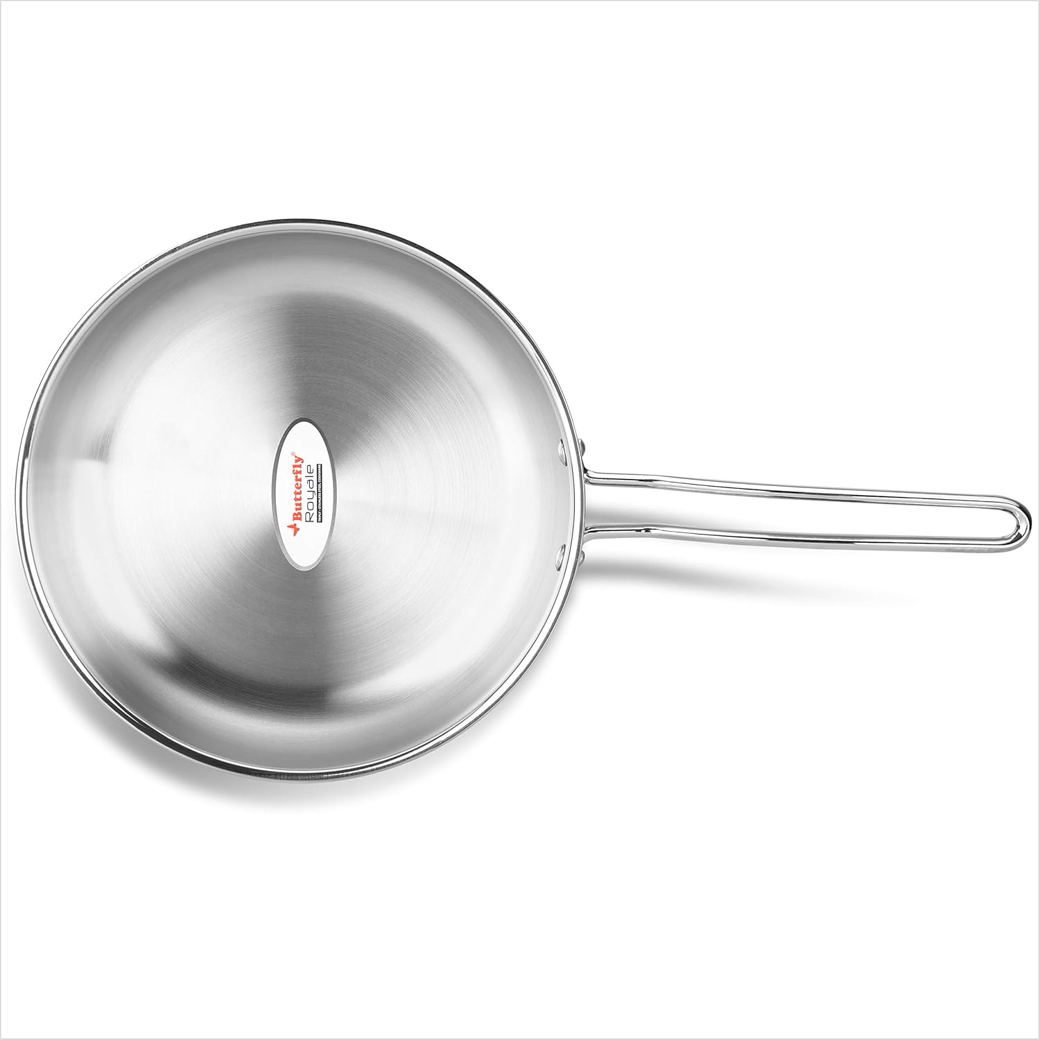 Butterfly Royale Tri-ply Fry Pan | 240 Mm | 2 Litre | Stay Cool Handle | Induction Compatible