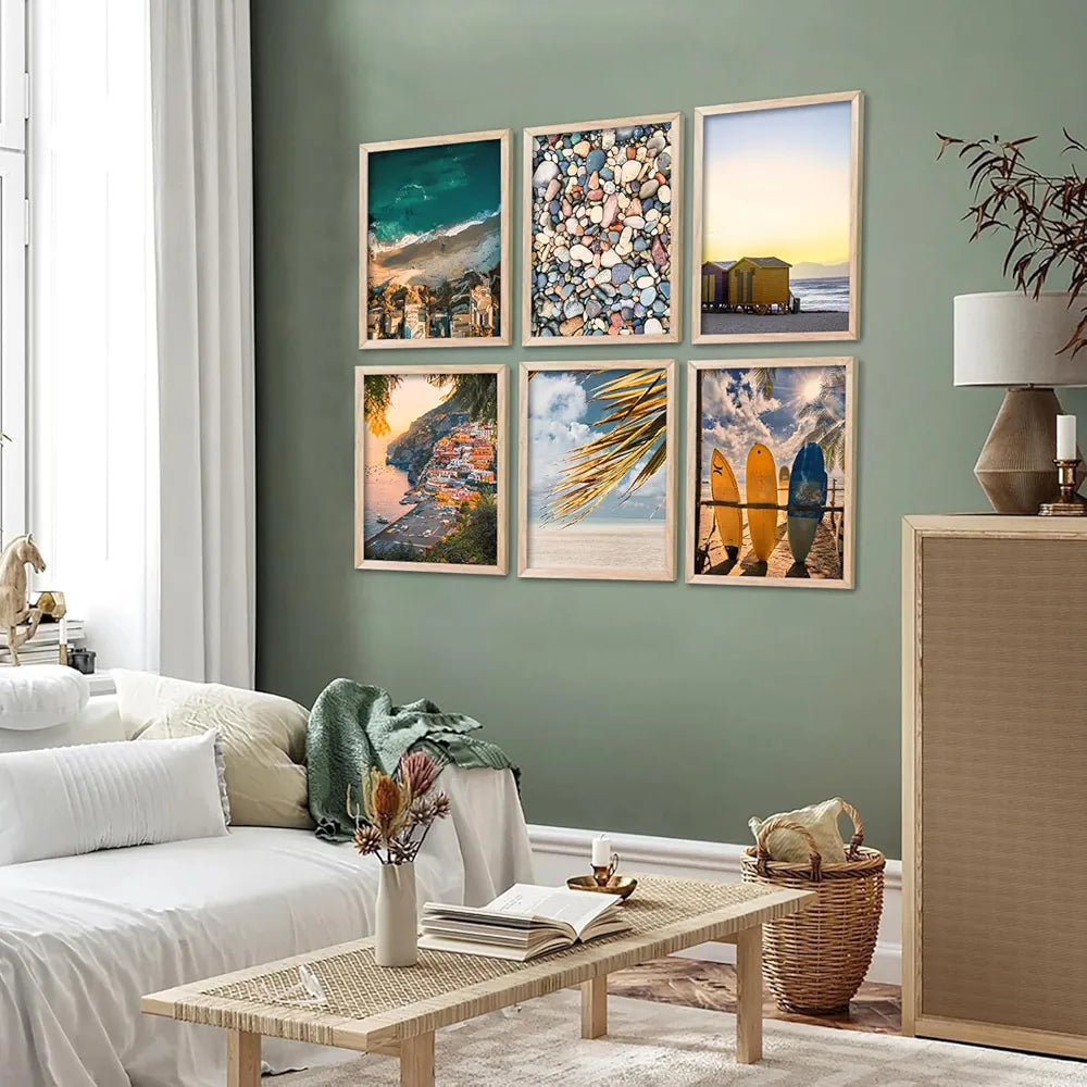 Kotart Travel Theme Digital Painting Travel Inspired Wall Art Prints C