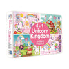 Ratna's 4 In 1 Unicorn Kingdom Jigsaw Puzzle For Kids 35 Pieces Jigsaw Puzzle