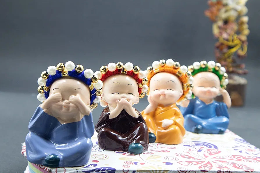 Jaipur Ace Buddha Statue Decorative Items Buddha Figurine Sculpture Decoration Jaipuri Monk