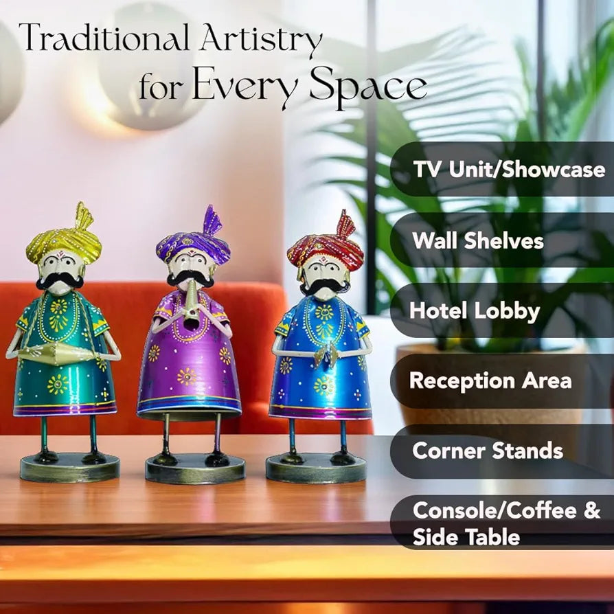 Ekhasa Nostrae Metal Show Pieces Rajasthani Musician 2