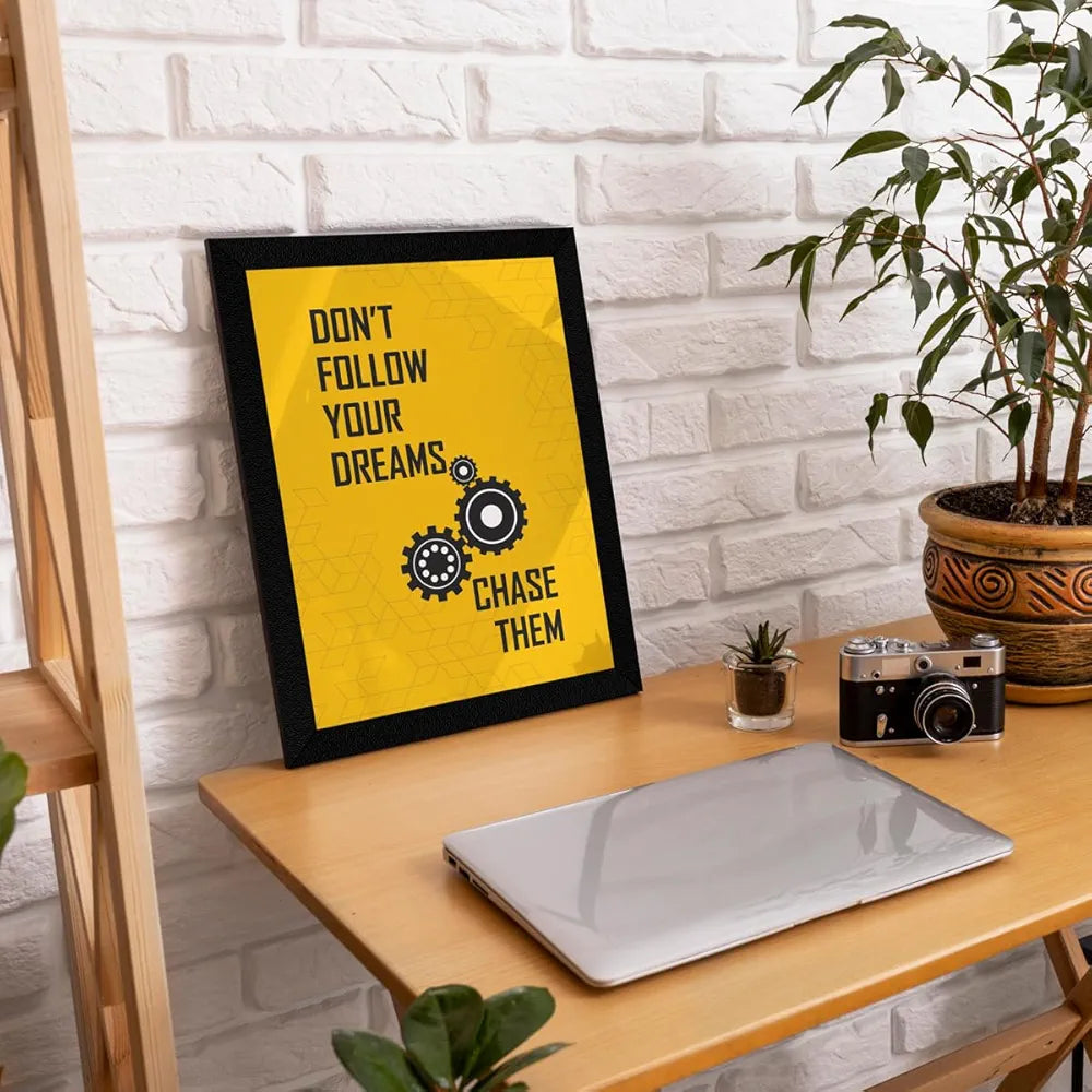 ArtX Paper Gym Big Health Quotes AXF00186-MOT Multicolor Set of 4