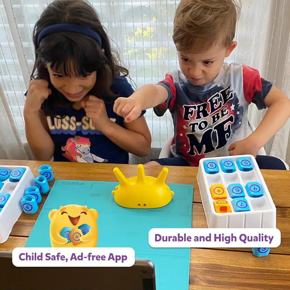 PlayShifu Plugo Count AR-Powered Math STEM Toy with Numbers and Arithmetic Operators for Kids - 250+ Story-Based Interactive Math Challenges Fun Learning, Interactive Game 