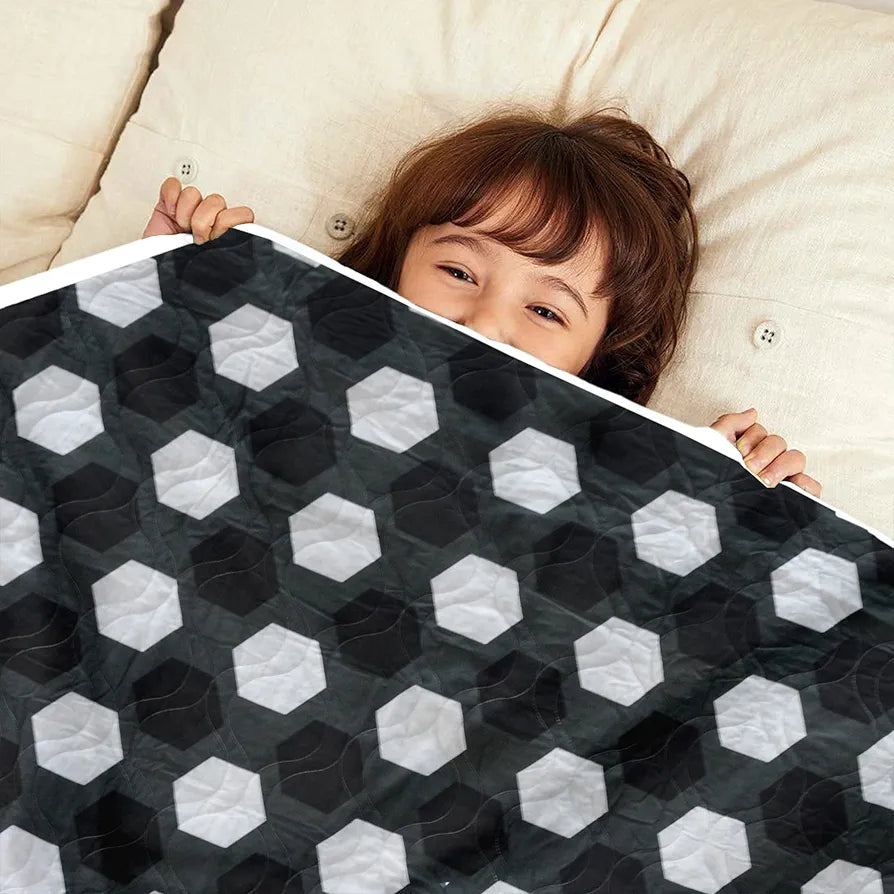 Divine Casa Babies & Kids Lightweight 100% Cambric Cotton All Season Reversible Comforter Blanket TC - 144 Colour Tawny Olive