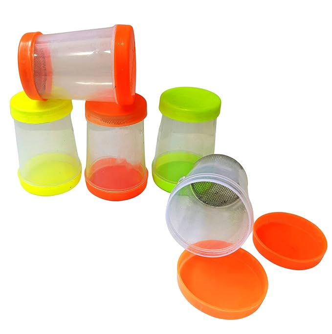 CraftVatika Rangoli Making Tools Kit Set of 12 Rangoli Color Powder Bottles