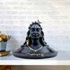 Jaipur Ace Adiyogi Shiva Statue for Car Dash Board Mahadev Murti Adiyogi Mini Statue