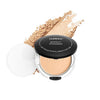 Maliao Bright Powder Soft Focus Crystal Bright Puff Cake (Natural Beige) - 12 gms