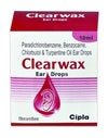 Cipla Clearwax Bottle of Ear Drops - 10 ml