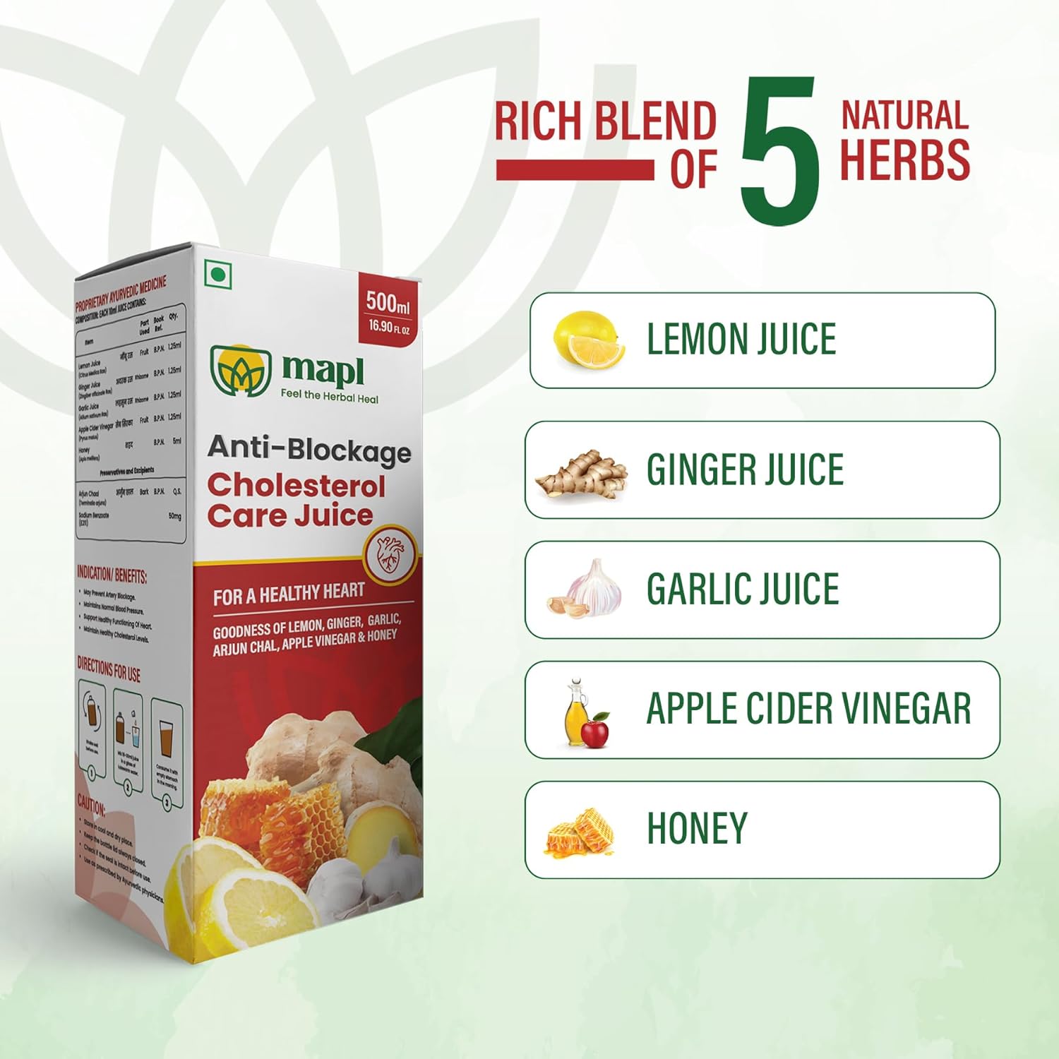 Mapl Anti Blockage Juice - 500 ml
