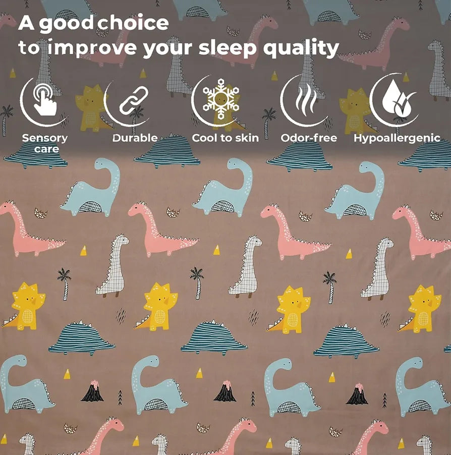 Fresh From Loom Bedsheet for Kids with 2 Pillow Cover Soft Skin Friendly Anti Fade 144 TC Rosy