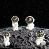 Satyam Kraft Resin 1 Set  Astronaut Figurines Outer Space-Themed Action Figures