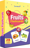 Gurukanth Premium Fruits Flash Cards for Kids Early Learning