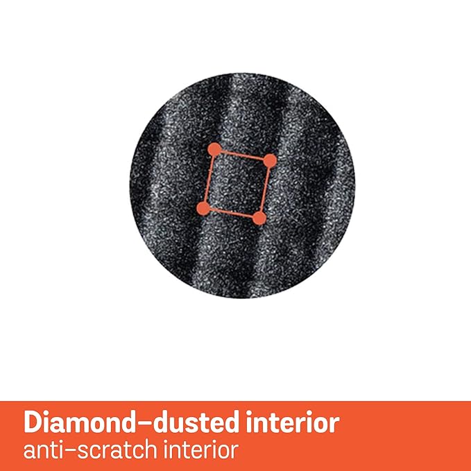 Meyer Merlot Aluminium Non-Stick Kadai | Kadhai with Glass Lid 28cm/ 3.68 Litre