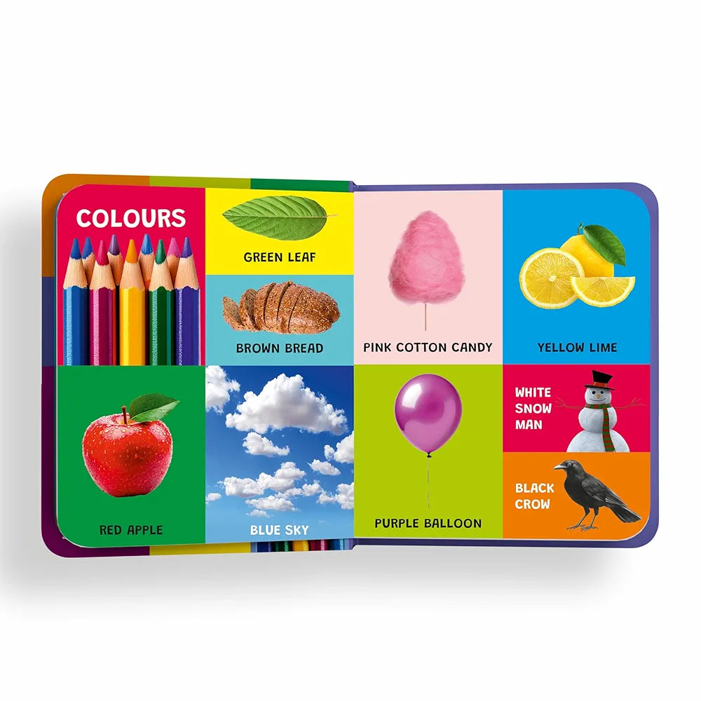 My First Padded Book of Words : Early Learning Padded Board Books for Children 