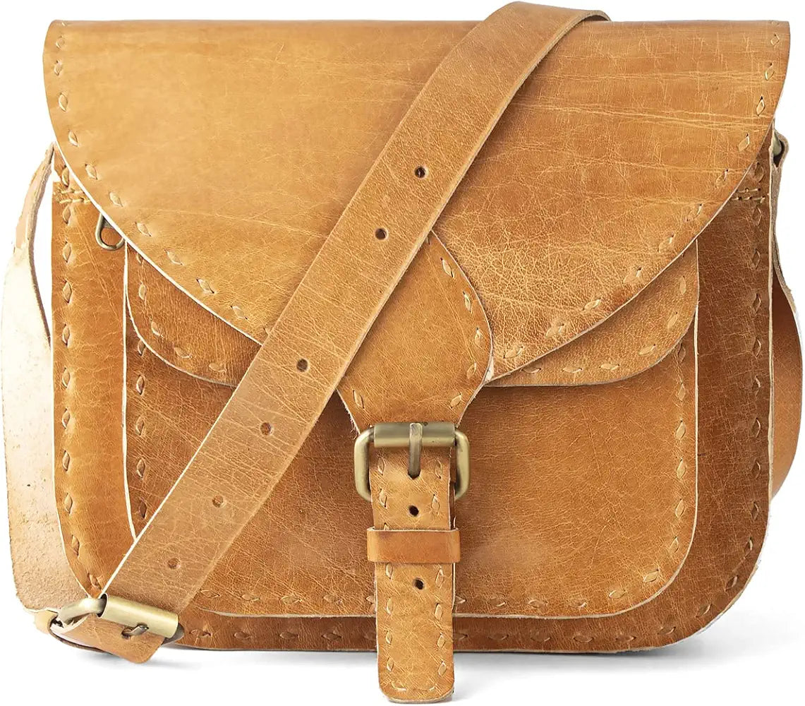 Goatter Genuine Leather Crossbody Sling Bag For Women