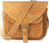 Leather Crossbody Sling Bag For Women | Merigold Tan