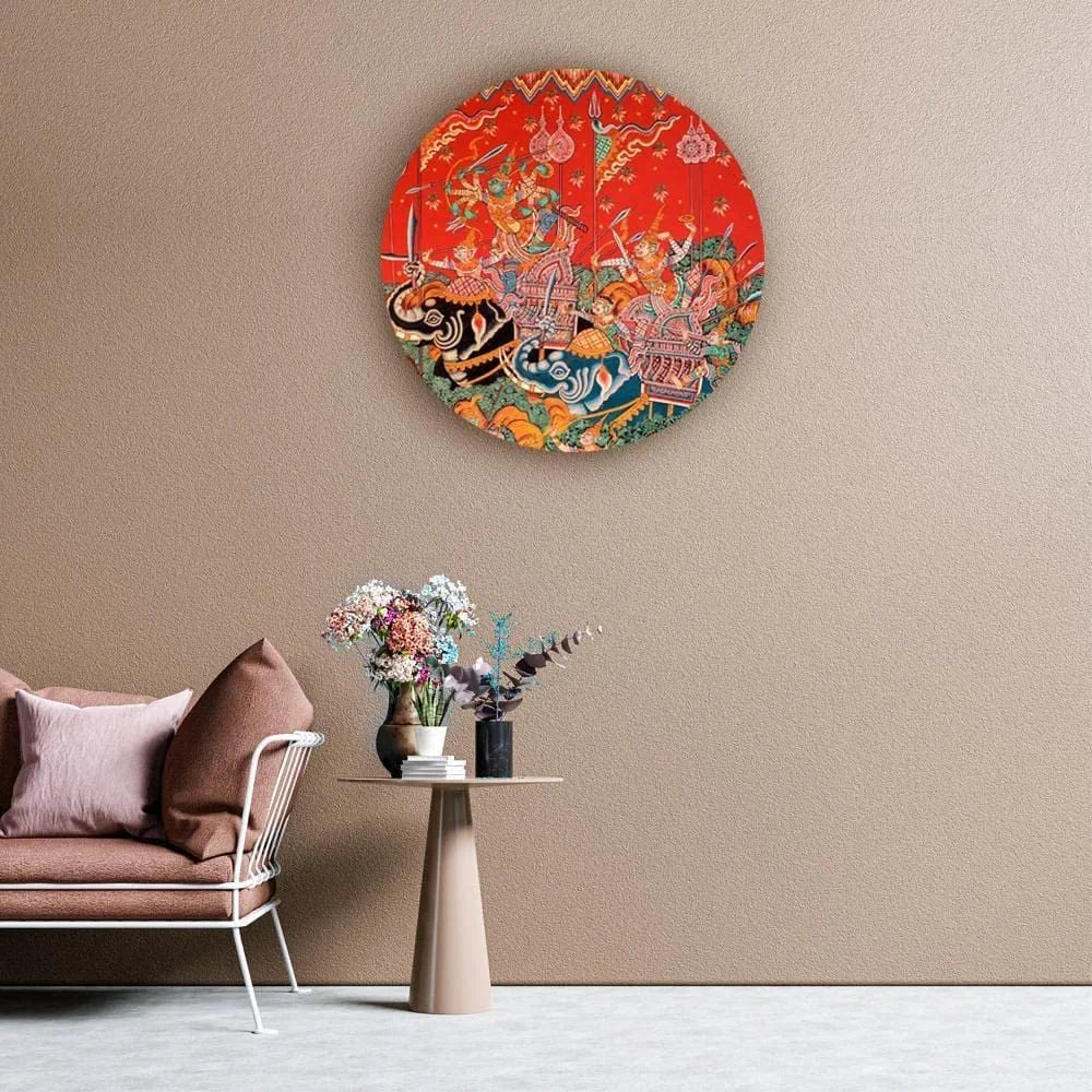 The Artment your Artistic Apartment Caught in Action Canvas