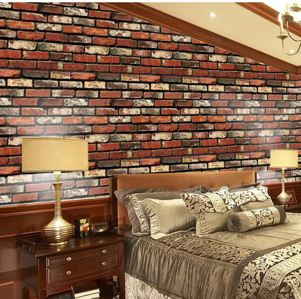 Jaamso Royals New Brick Peel and Stick Self Adhesive Wallpaper 1