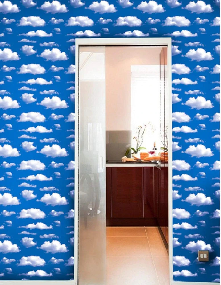 Jaamso Royals New Sky Design Peel and Stick Self Adhesive Wallpaper 9