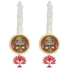 Handmade Artificial Shree Nath Ji Decorative Hanging with Lotus & Garland Set of 2