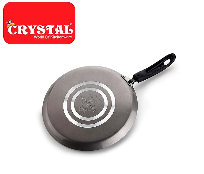 Crystal Classic Series Non Stick Dosa Tawa Flat Tawa 250 mm - 508 gms