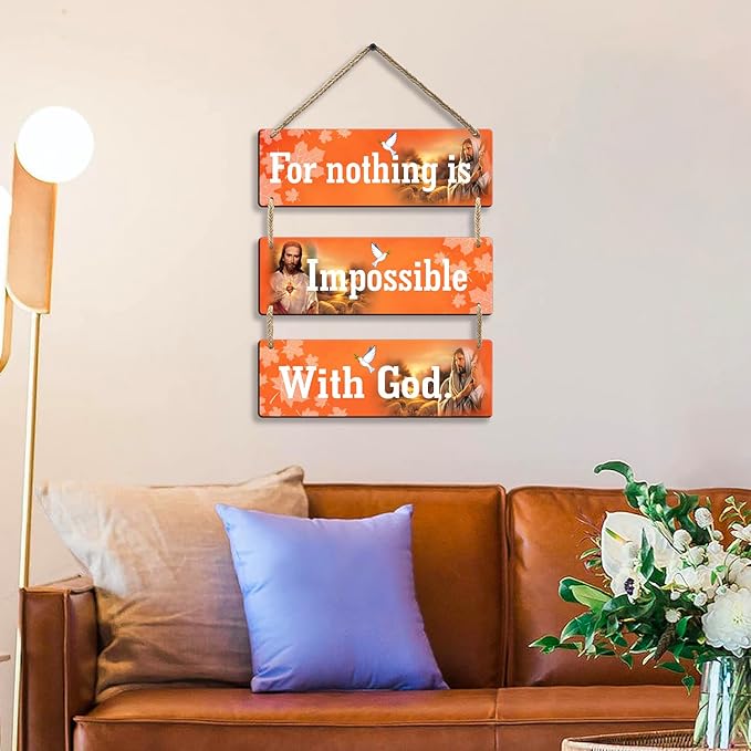 Sehaz Artworks Jesus Wooden Wall Hangings for Home Decoration Home Decor Christian- 3-0033