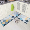 Ishro Home Kitchen Mats For Floor Anti Slip Waterproof Set Of 2 Pcs Colour Shiny Stars