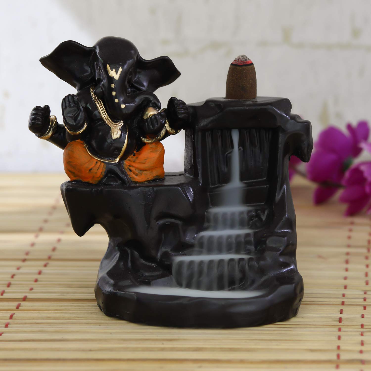 Ecraftindia Ganesha Smoke Scented Backflow Cone Incenses