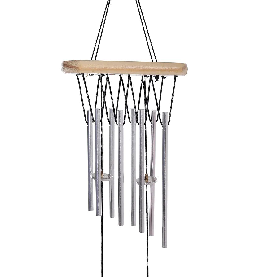 sculpmart Wind Chimes for Home Positive Energy - Hanging Bells 8 Pipes