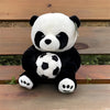 Tickles Panda with Ball Soft Stuffed Plush Animal Toy for Kids Color Black & White 25 cm
