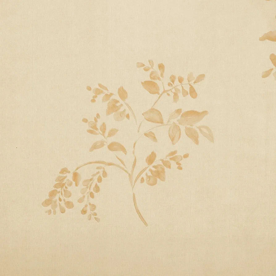 Cloth Fusion Glace Cotton Bed Sheet King Size Bed with 2 Pillow Covers 150 TC Floral Bedsheet Amber Elegance