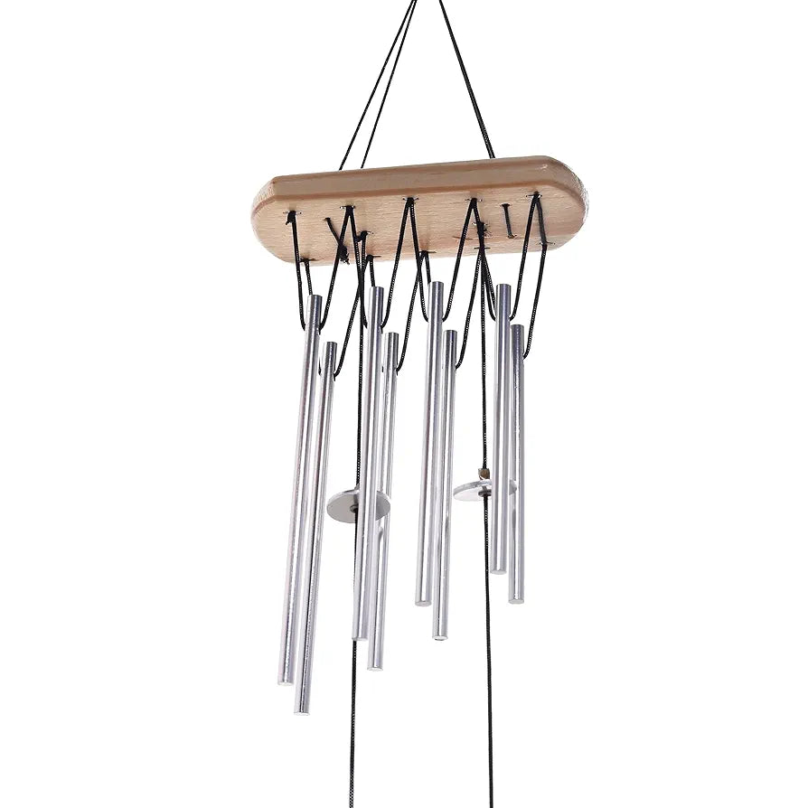 sculpmart Wind Chimes for Home Positive Energy - Hanging Bells 8 Pipes