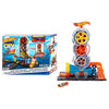 Hot Wheels City Super Twist Tire Shop Playset Spin The Key to Make Cars Travel