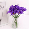 Artificial Foam Tulip Lily Flower Sticks 5 Pcs